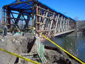 Buskirk Bridge. Photo by Dick Wilson, April 16, 2004